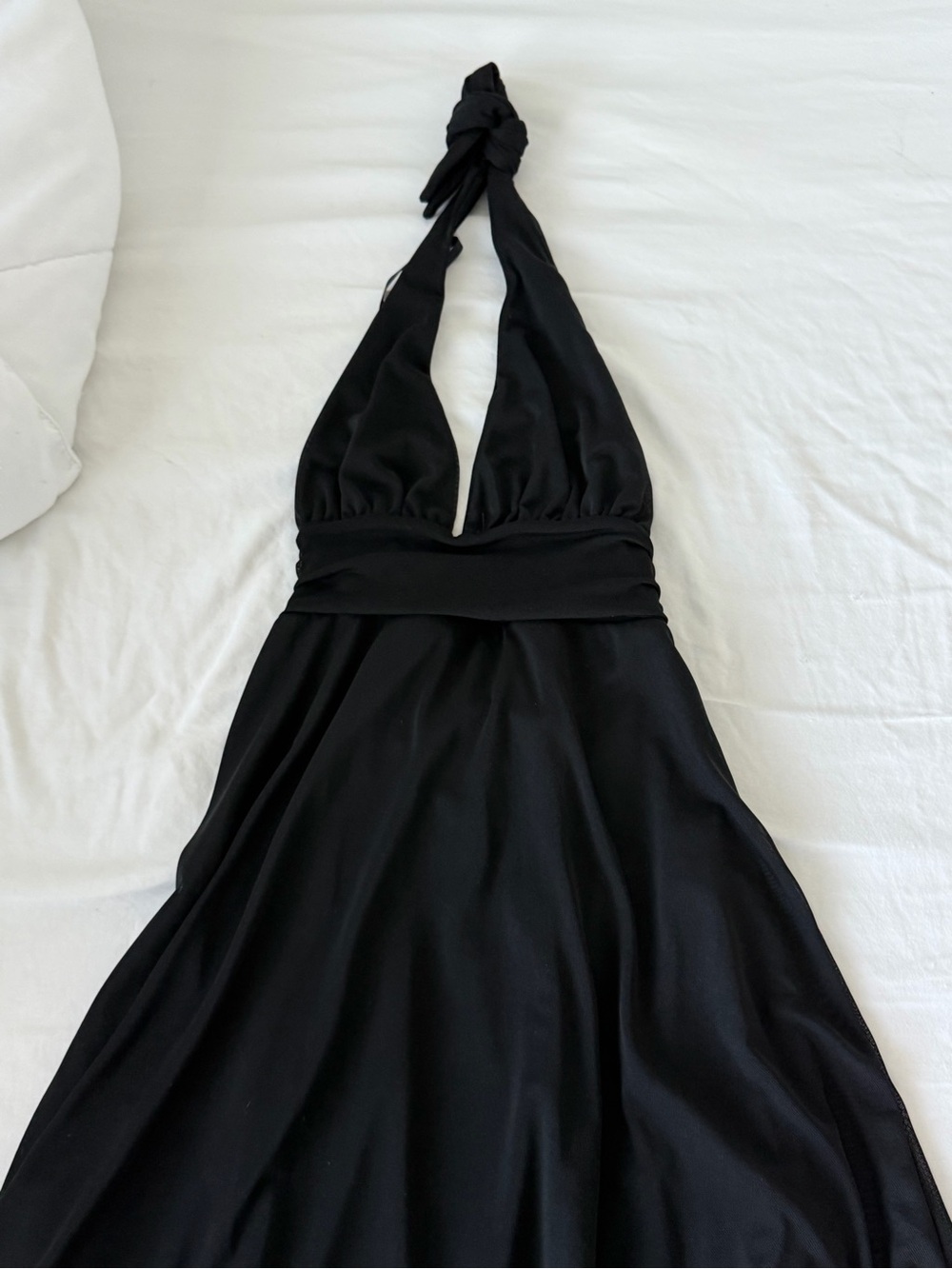 Urban Outfitters Black Halter Asymmetrical Dress - Picture 2 of 3